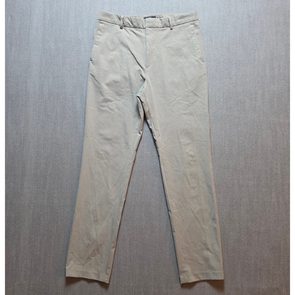 H&M Chino Pants Mens 31 Khaki Tan Slim Fit Stretch Dress Trousers